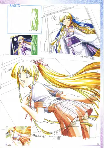 真?瑠璃色の雪～ふりむけば隣に～ 設定原画集 Fhentai - Page 36