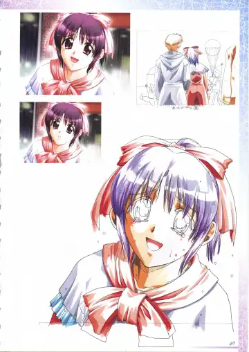 真?瑠璃色の雪～ふりむけば隣に～ 設定原画集 Fhentai - Page 60