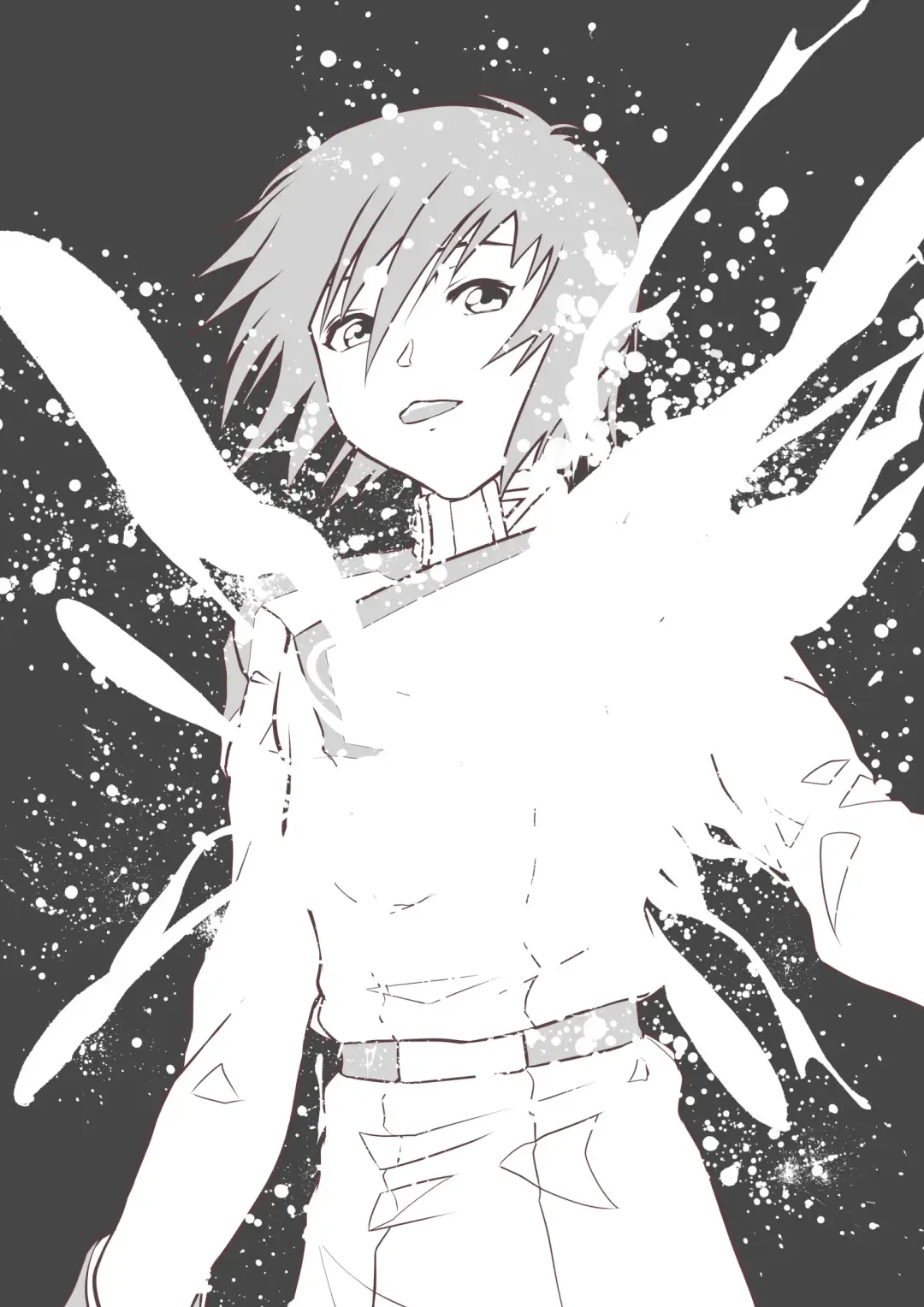 [Bonjiri Negima] 闇に落ちろキ〇・ヤマト 狙われたラ〇ス・クラインは種を付けられる運命 Fhentai - Page 42