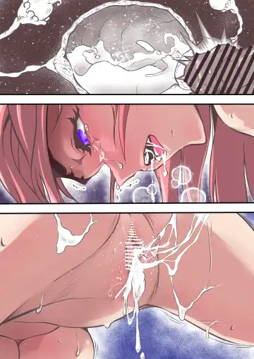 [Bonjiri Negima] 闇に落ちろキ〇・ヤマト 狙われたラ〇ス・クラインは種を付けられる運命 Fhentai - Page 45