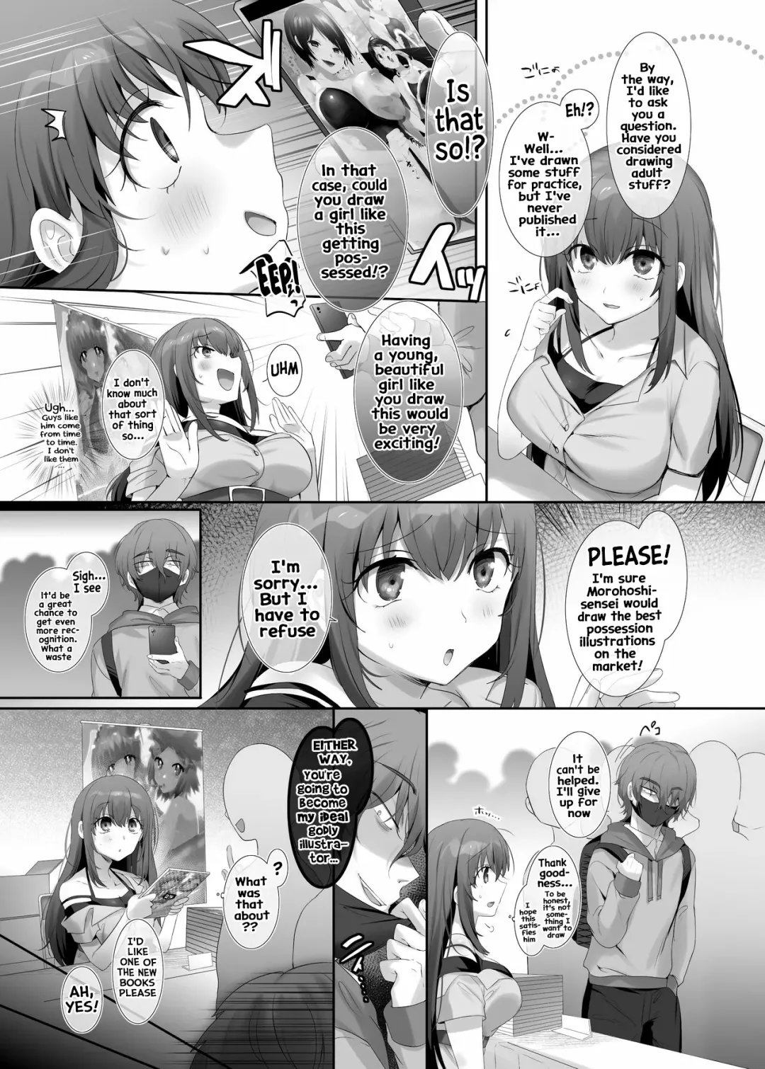 [Hiiragi Popura] Ore no Risou no Hyoui Eshi | My ideal possession illustrator Fhentai - Page 3