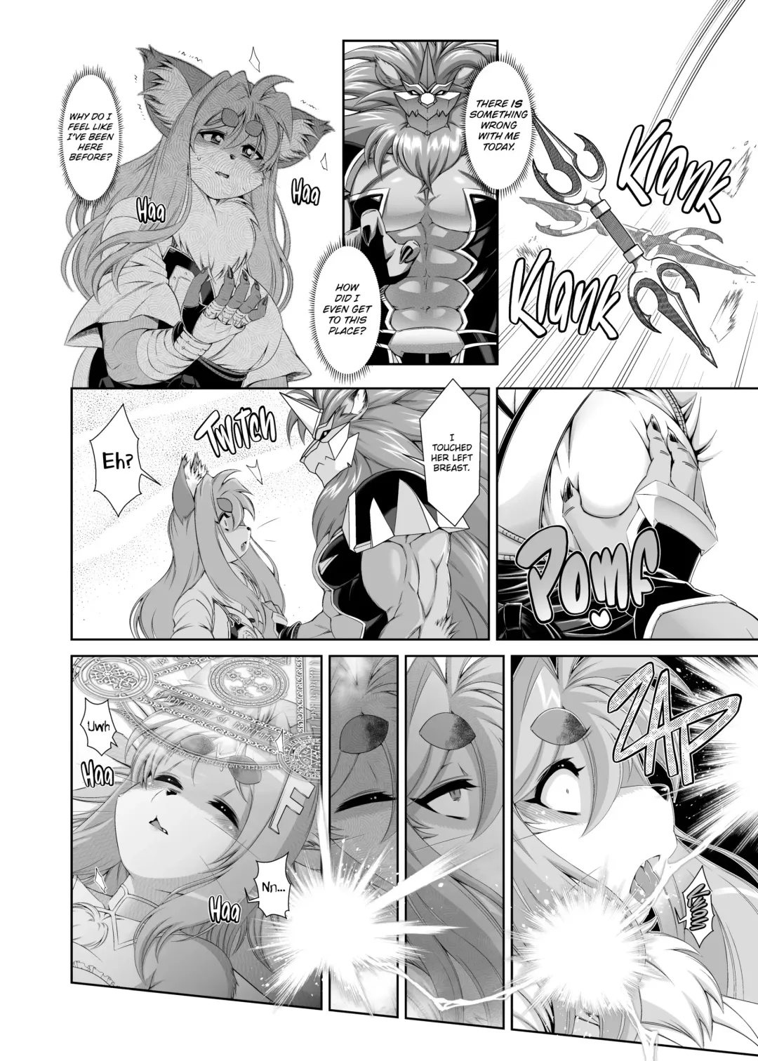 [Amakuchi] Mahou no Juujin Foxy Rena 17 (decensored) Fhentai - Page 9