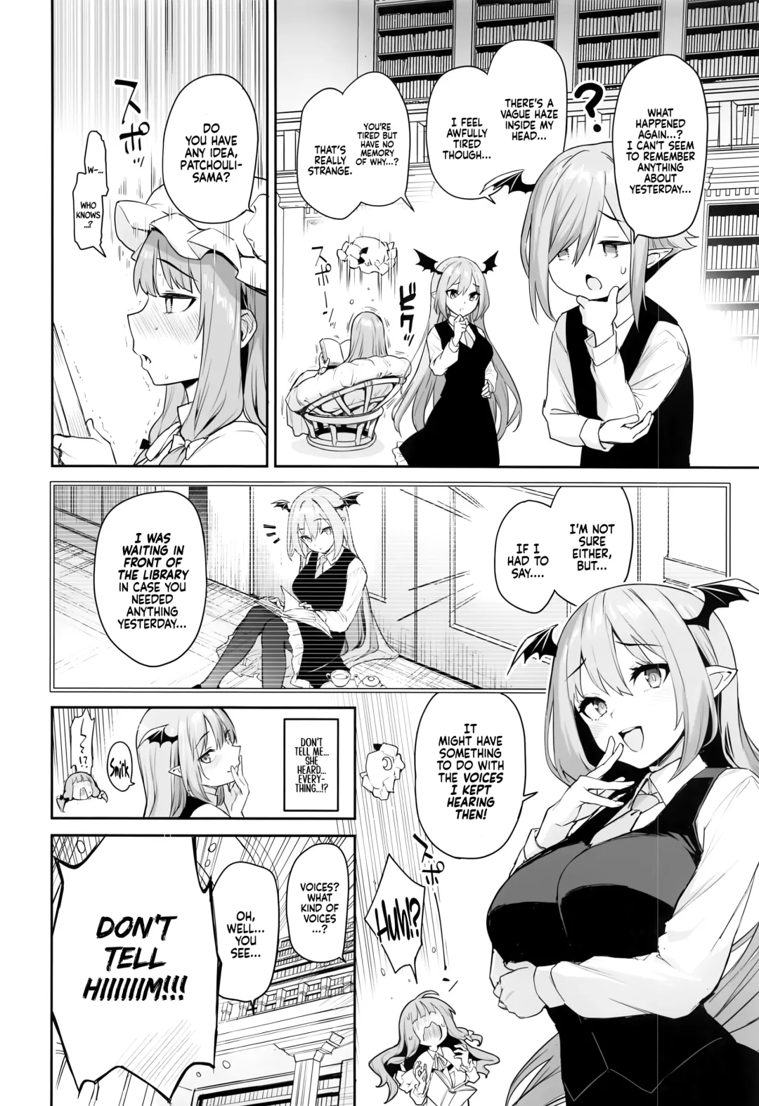 [Michiking] Patchouli-sama to Himitsu no Heya | Patchouli and the Chamber of Secrets Fhentai - Page 23