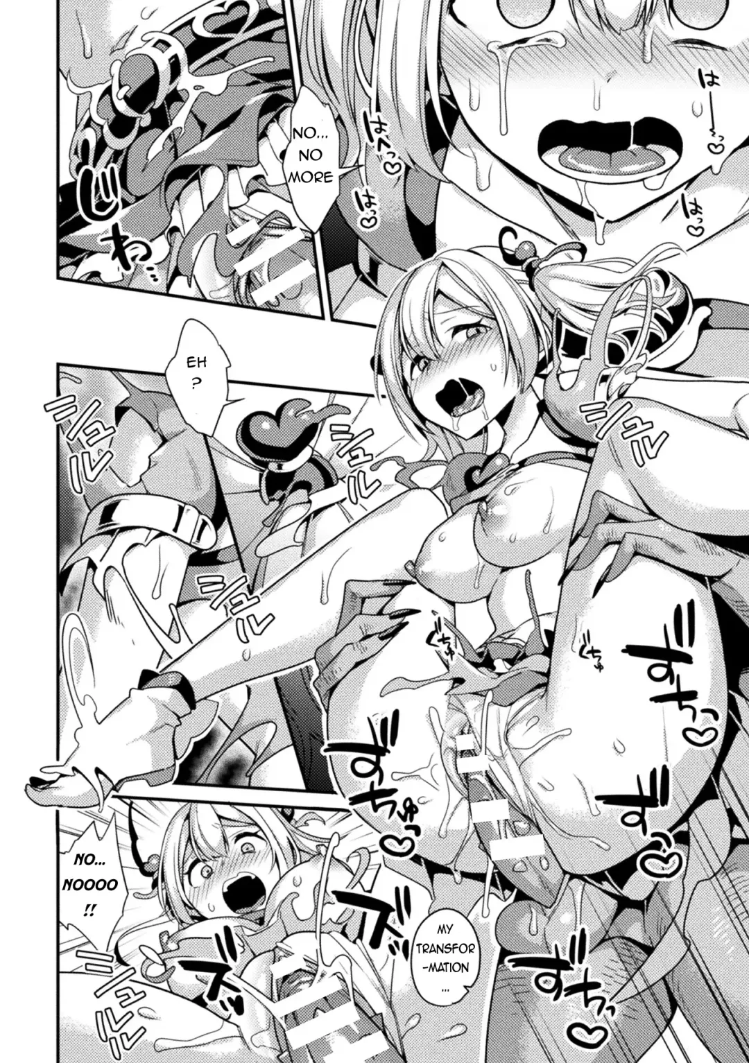 [Yamanashi Yuuya] Seishin Kouki  Double Heart ~Kutsujoku Reipu de Henshin Kaijo~ | Seishin Kirameki Double Heart ~ Detransformation Through Humiliating Rape ~ Fhentai.net - Page 17