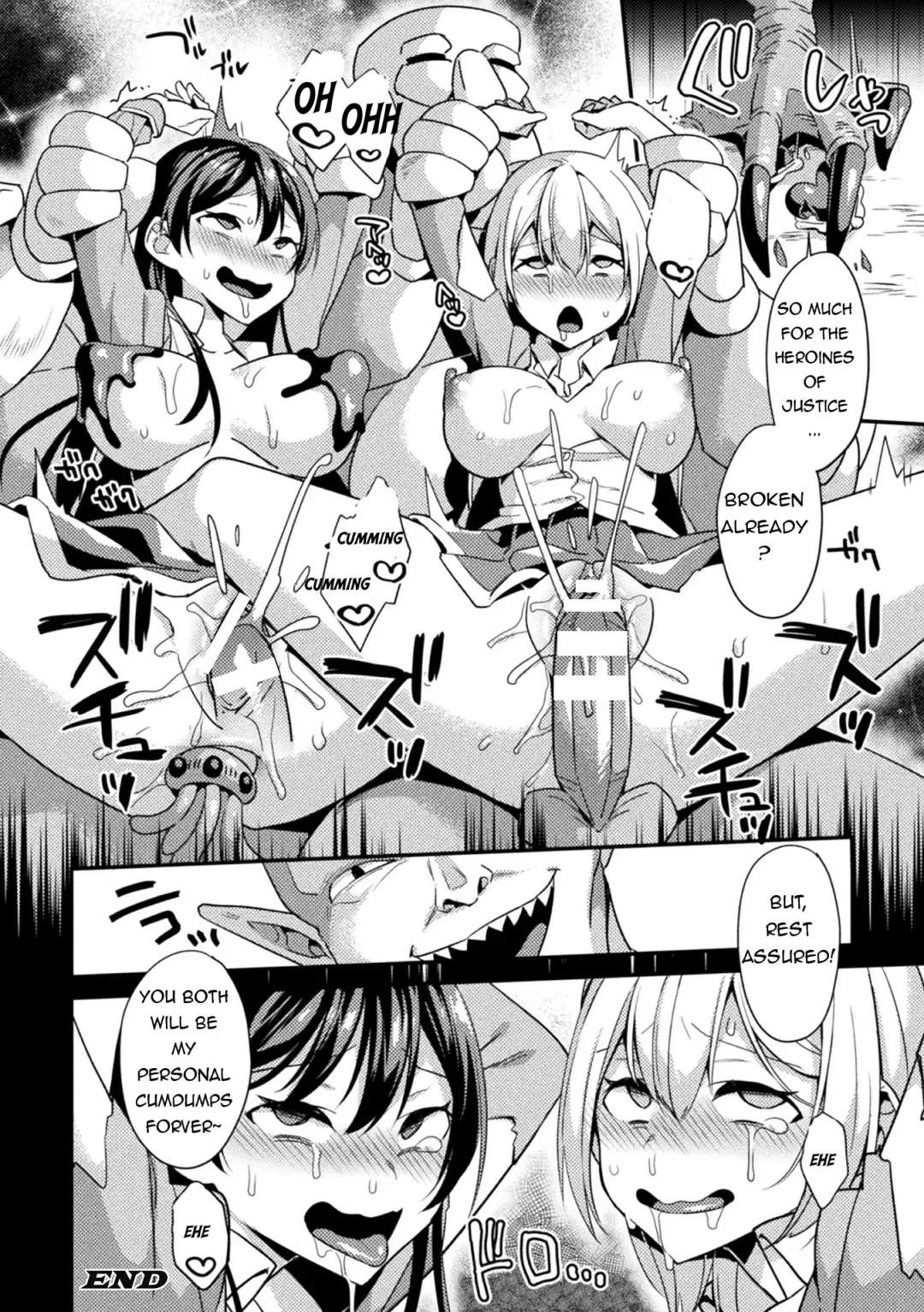 [Yamanashi Yuuya] Seishin Kouki  Double Heart ~Kutsujoku Reipu de Henshin Kaijo~ | Seishin Kirameki Double Heart ~ Detransformation Through Humiliating Rape ~ Fhentai.net - Page 21