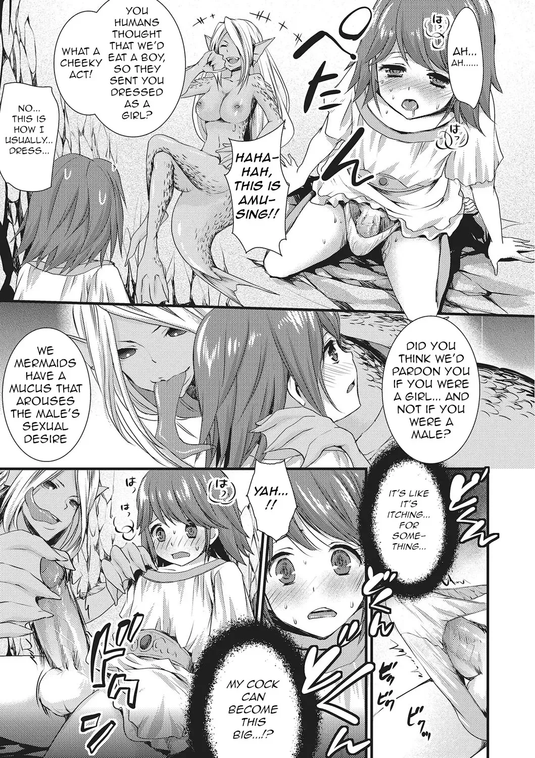 [Shinogiri Zun] Hanryou no Shiro | Mermaid's Castle (decensored) Fhentai.net - Page 9