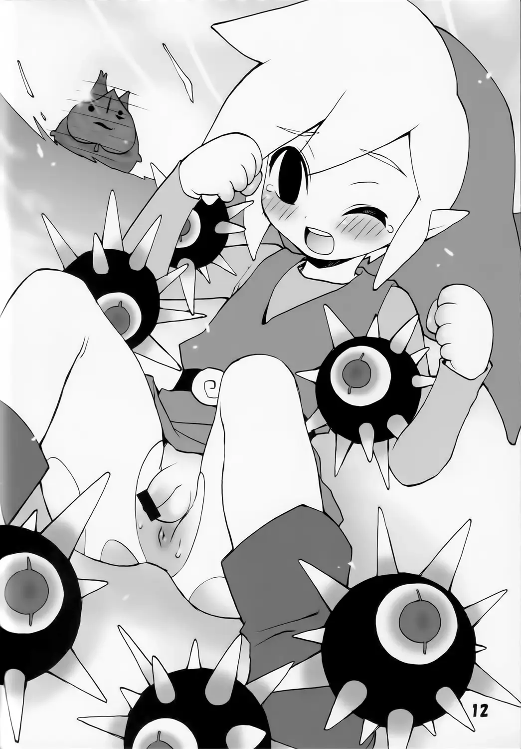 [Konata Hyuura] Chicken Moss Moss Fhentai - Page 12