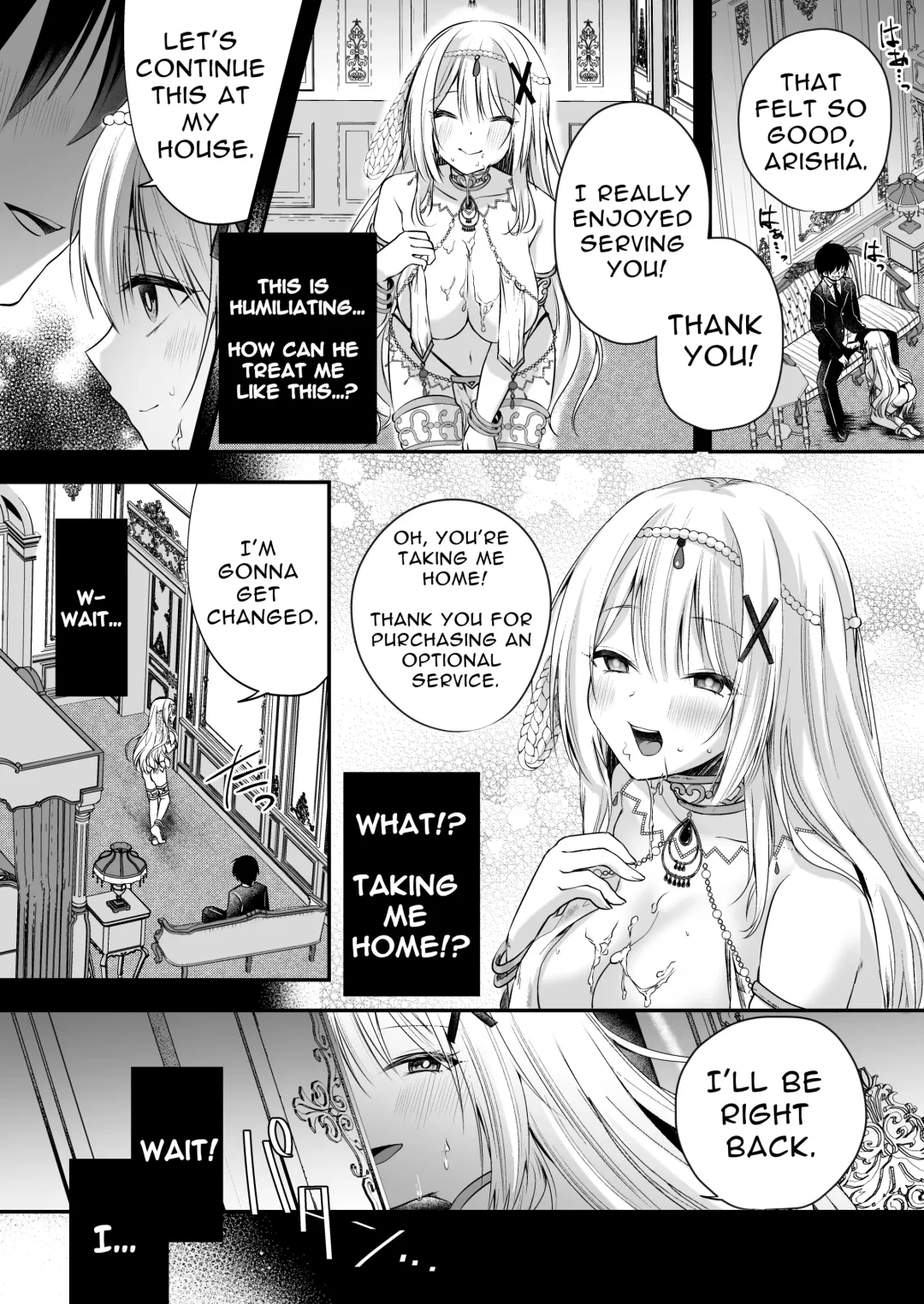 [Rurimaru] Marionette Princess -Mob Murabito no Ecchi na Ayatsuri Ningyou ni Sarete Shimau Hime Kishi Monogatari- | Marionette Princess -Tale of The Princess Knight Turned Puppet- Fhentai - Page 14