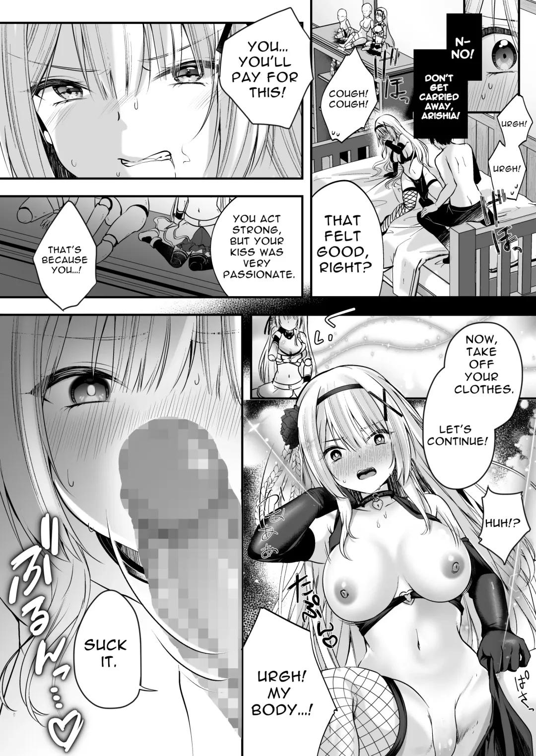[Rurimaru] Marionette Princess -Mob Murabito no Ecchi na Ayatsuri Ningyou ni Sarete Shimau Hime Kishi Monogatari- | Marionette Princess -Tale of The Princess Knight Turned Puppet- Fhentai - Page 20