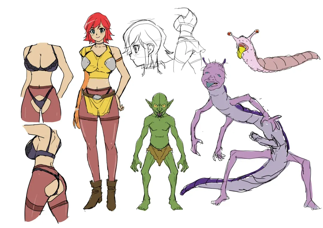 Hitozuma Boukensha Doukutsu ~Teikyuu Monster Oppai Houshi~ | Married Adventurer Cave Adventuring ~Low Rank Monsters Boob Service~ Fhentai - Page 57