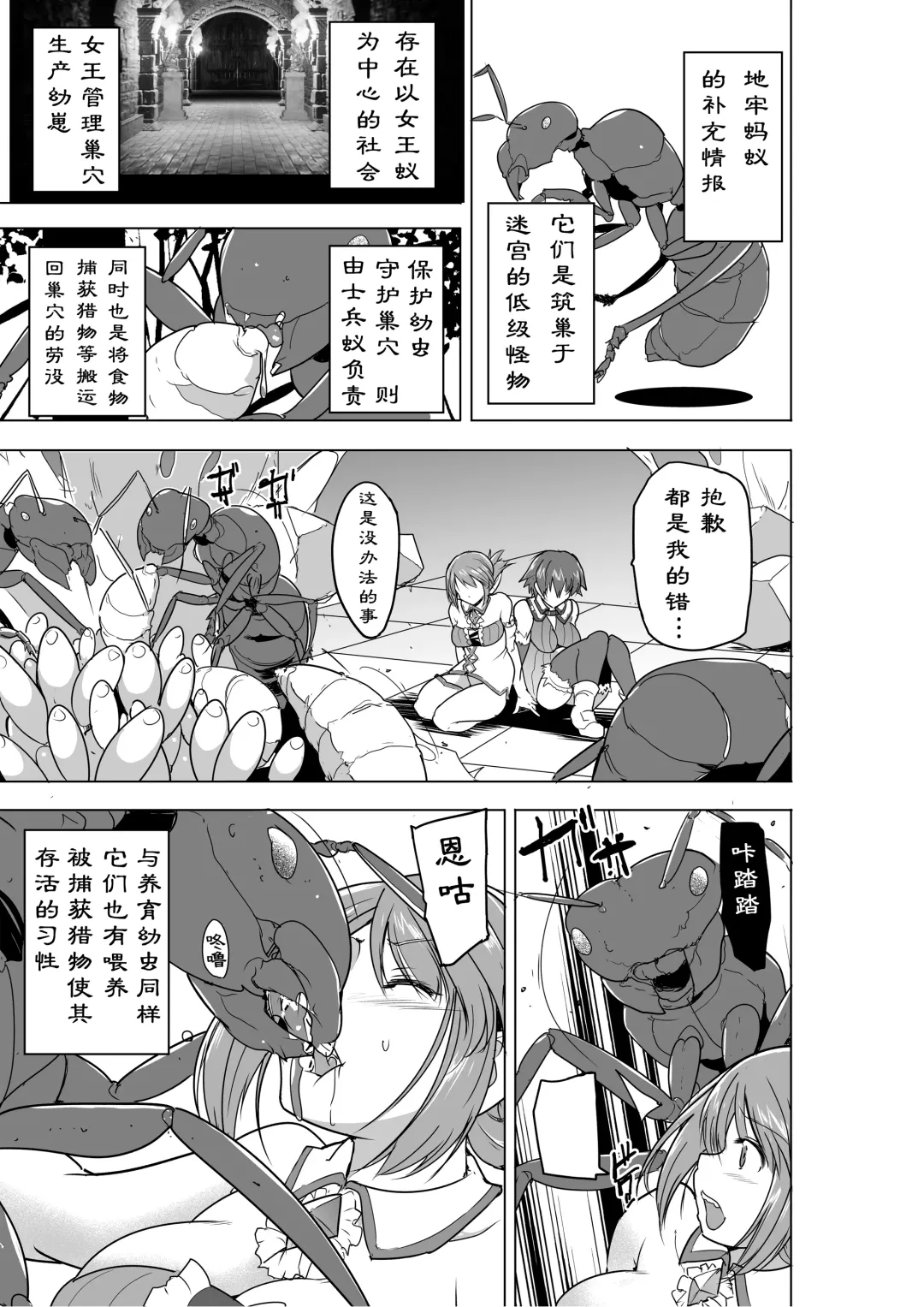 [Chiba Tetsutarou] Dungeon Travelers - Futari no Himegoto BADend (decensored) Fhentai.net - Page 7