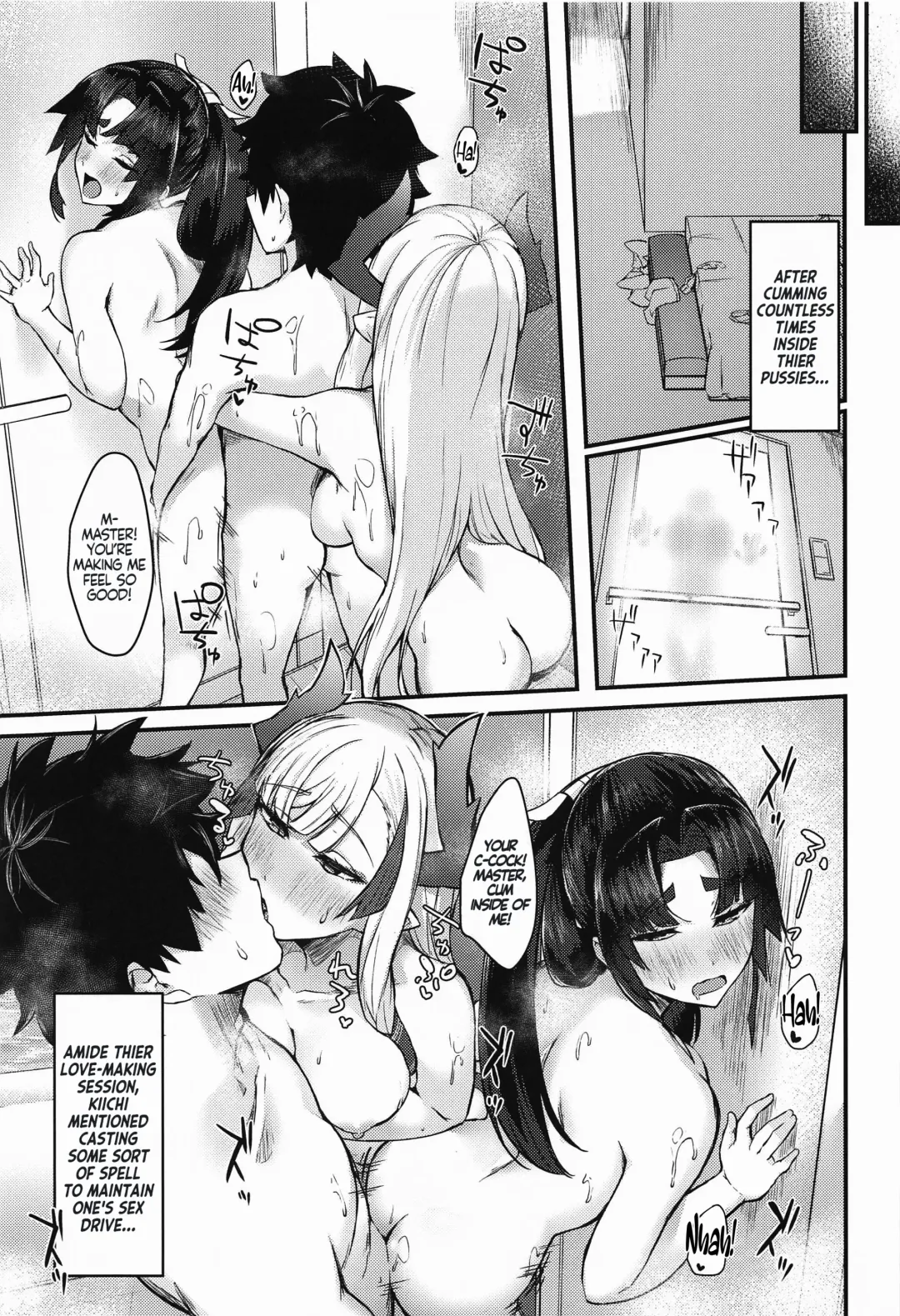 [Pinta] Ushiwaka to Oniichi Shishou ni Tappuri Shibori Torareru Hon |  A Book Where You Get Milked Dry by Ushiwaka and Master Kiichi. Fhentai - Page 22