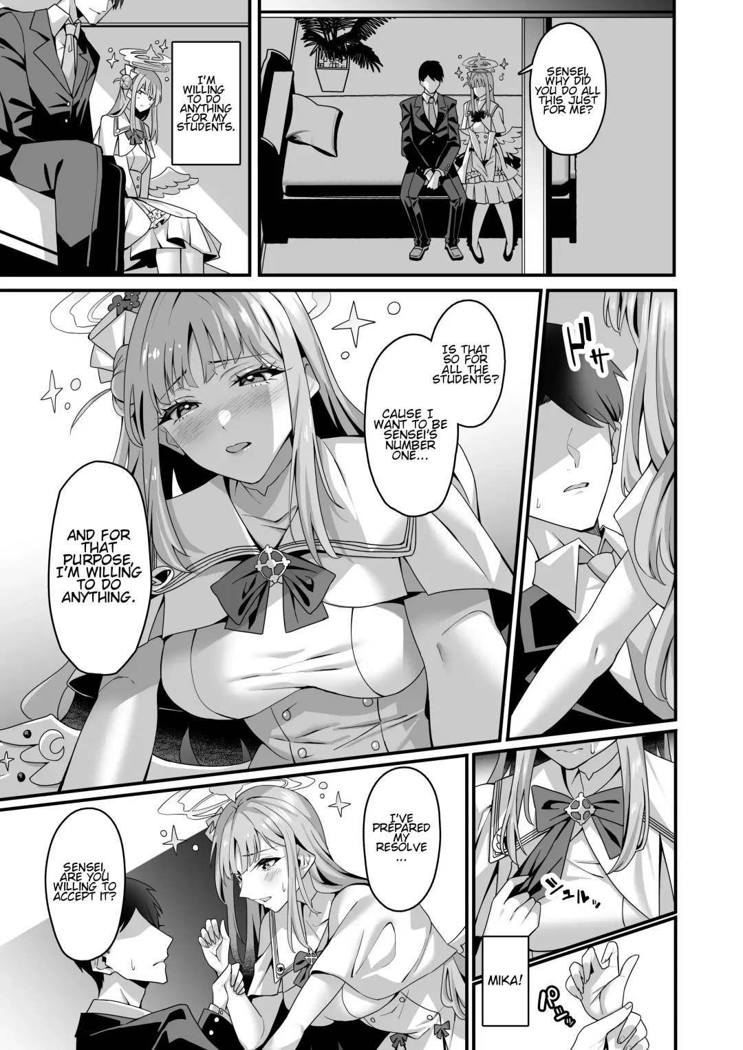 Mika to Happy Love Love Sex Shite Haramaseru Hon - A book about happy loving sex with Mika and impregnation. | Lovey Dovey Impregnation Sex With Mika! Fhentai.net - Page 4