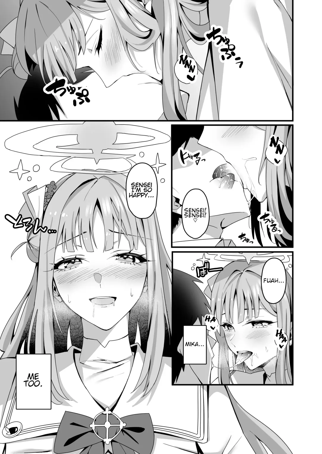 Mika to Happy Love Love Sex Shite Haramaseru Hon - A book about happy loving sex with Mika and impregnation. | Lovey Dovey Impregnation Sex With Mika! Fhentai.net - Page 6