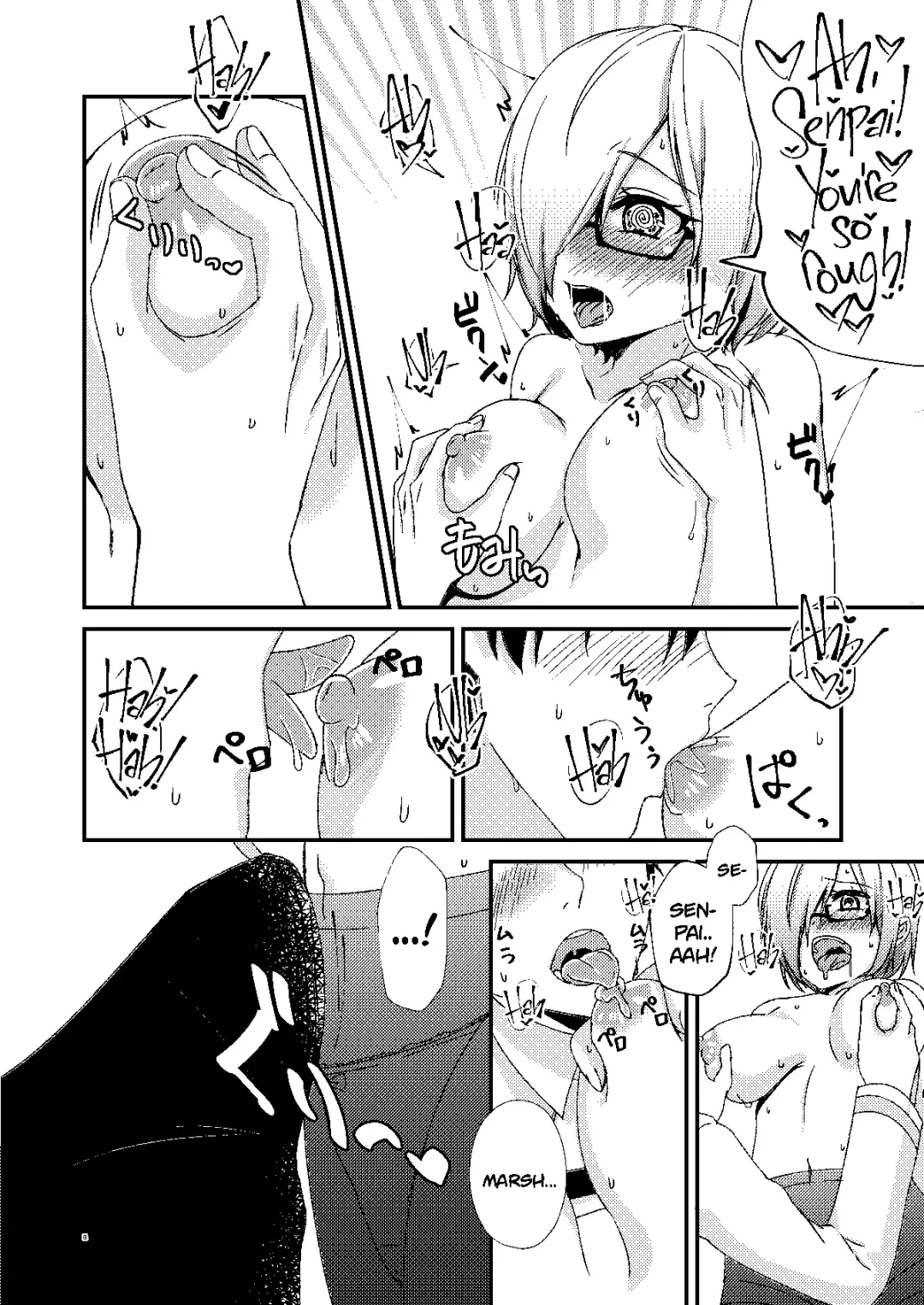 [Bangetsu Setsuka] Senpai! Saimin Shimasho Fhentai - Page 7