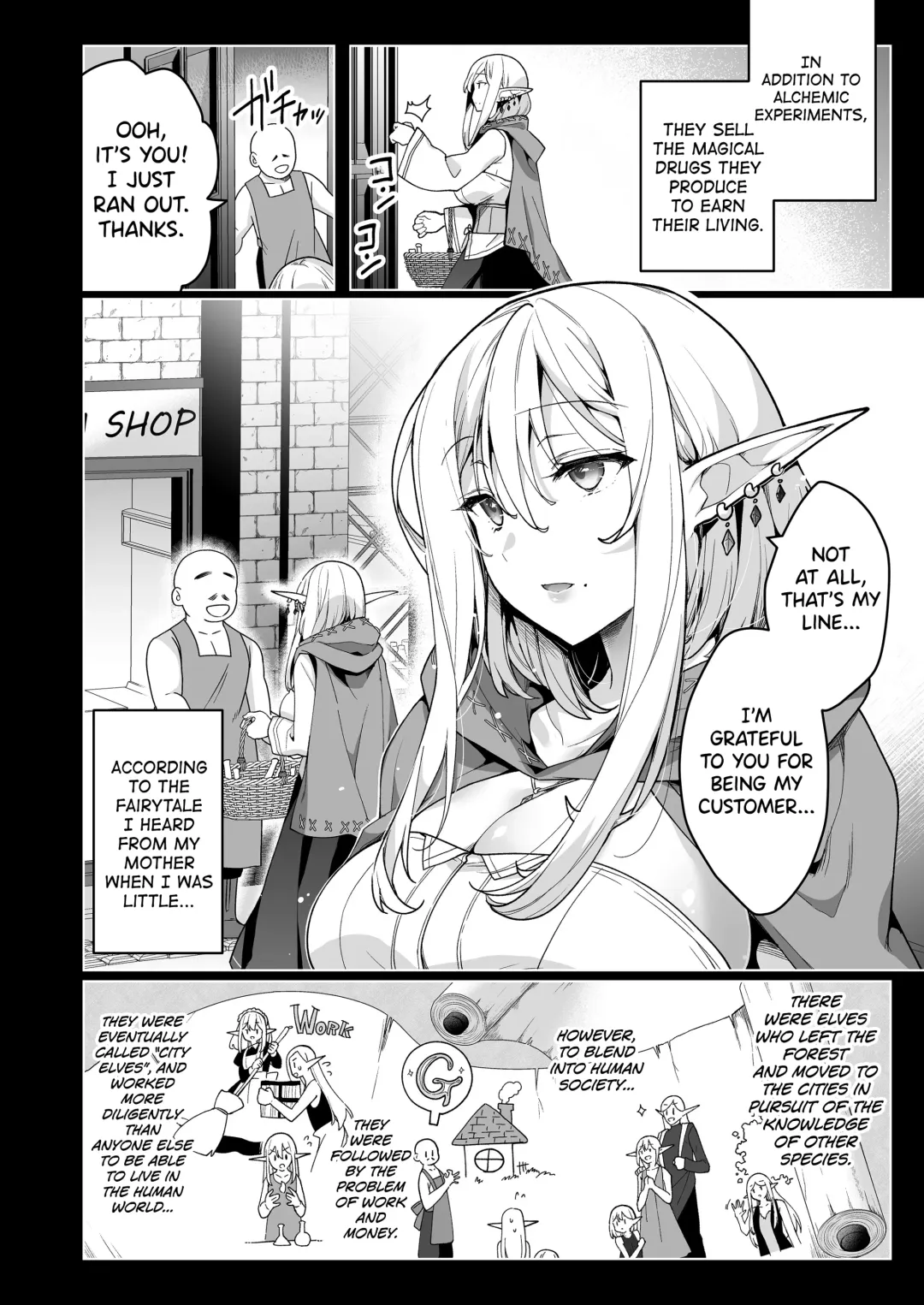 [Ninoko] Elf ni Inmon o Tsukeru Hon LEVEL:6 Fhentai - Page 3