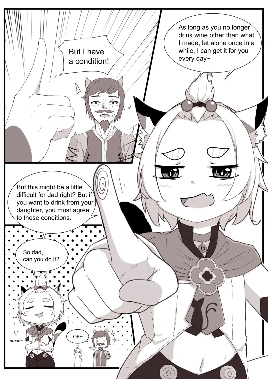 [Yamazaki Ginryu] Diona to no Nichijou -Mondai Hen + Kaiketsu Hen- | Daily Life with Diona -Question Chapter + Solve Chapter- Fhentai.net - Page 69