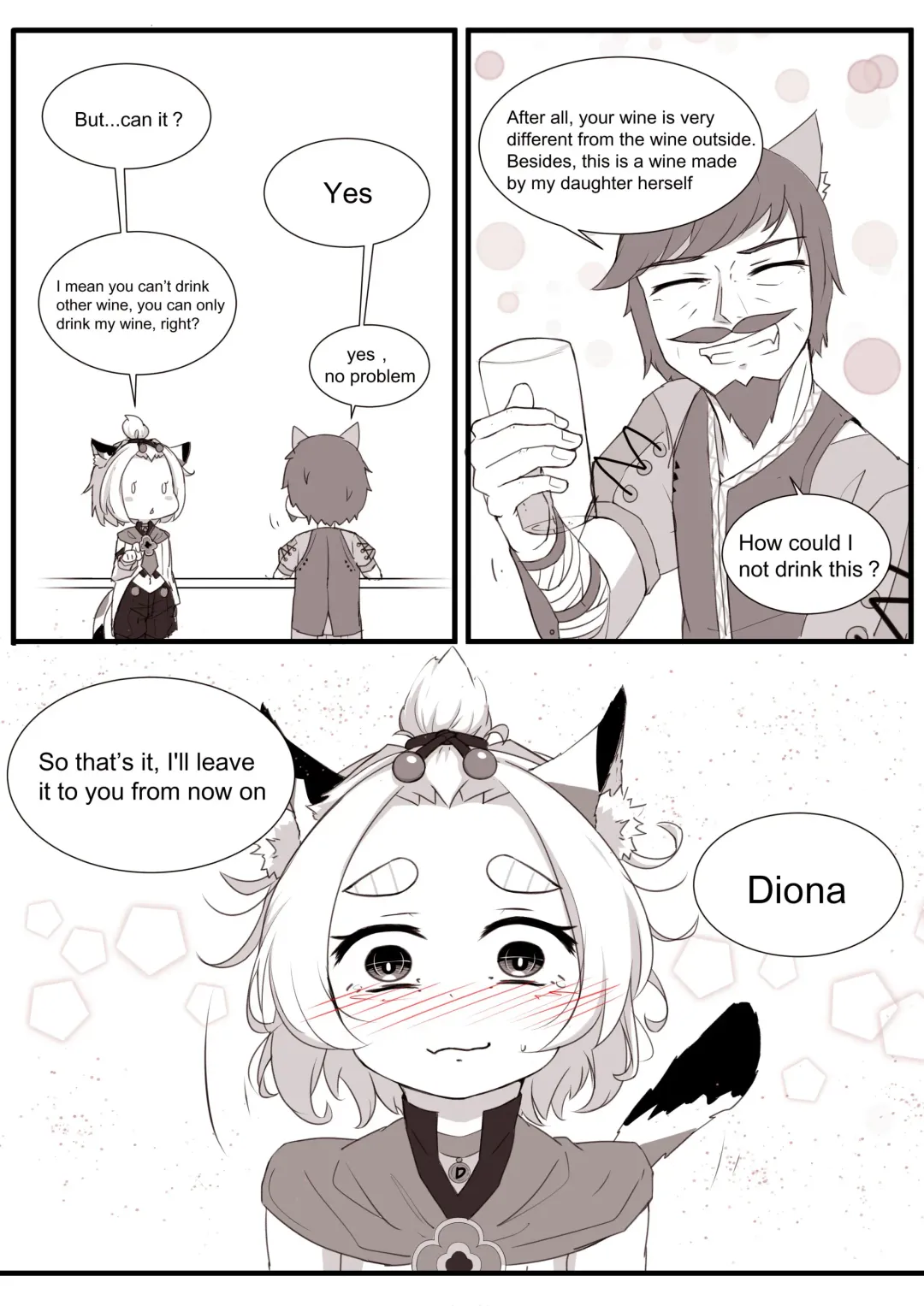 [Yamazaki Ginryu] Diona to no Nichijou -Mondai Hen + Kaiketsu Hen- | Daily Life with Diona -Question Chapter + Solve Chapter- Fhentai.net - Page 70