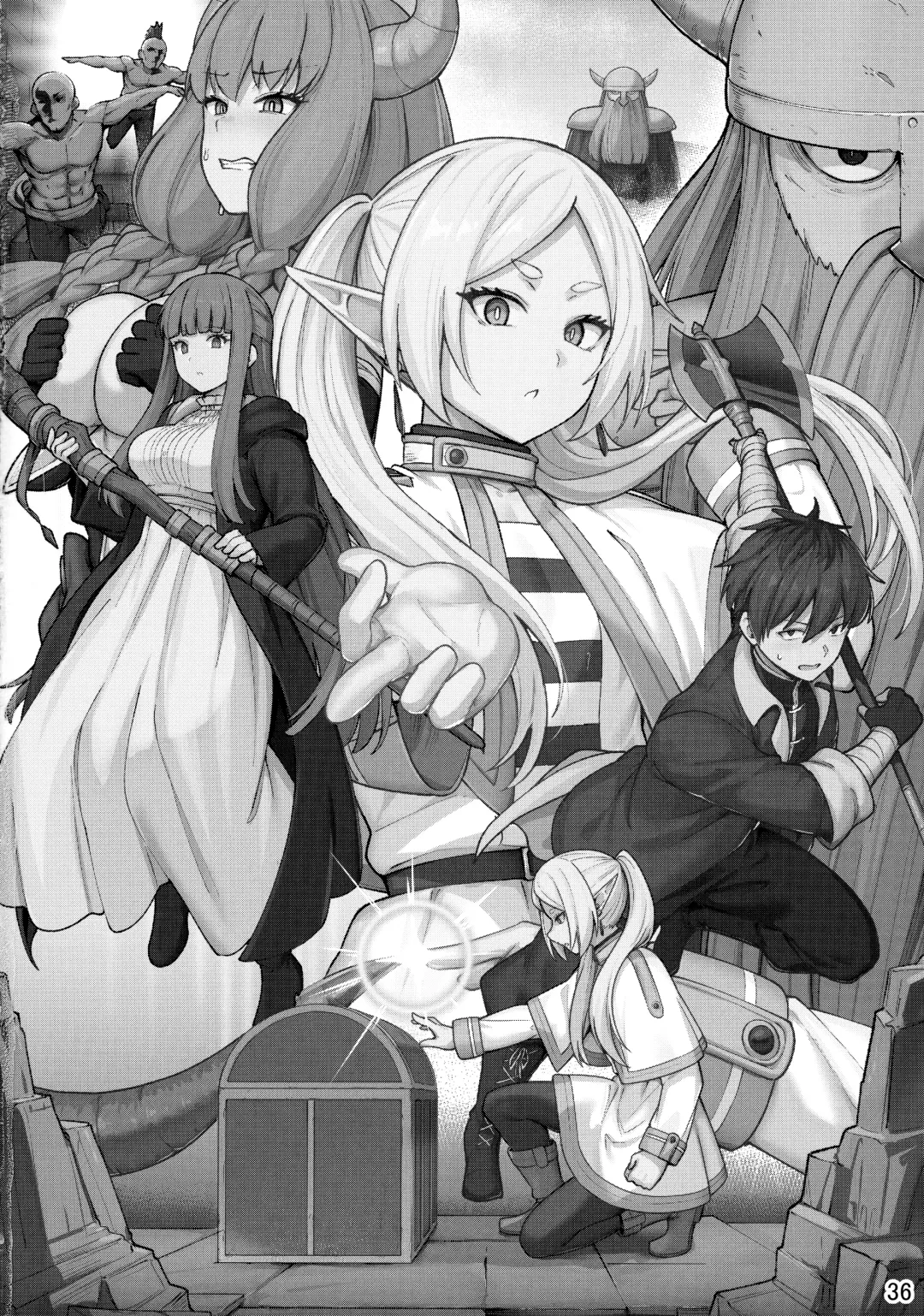 [Siseki Hirame] Frieren's Chotto H na Hon Fhentai - Page 37