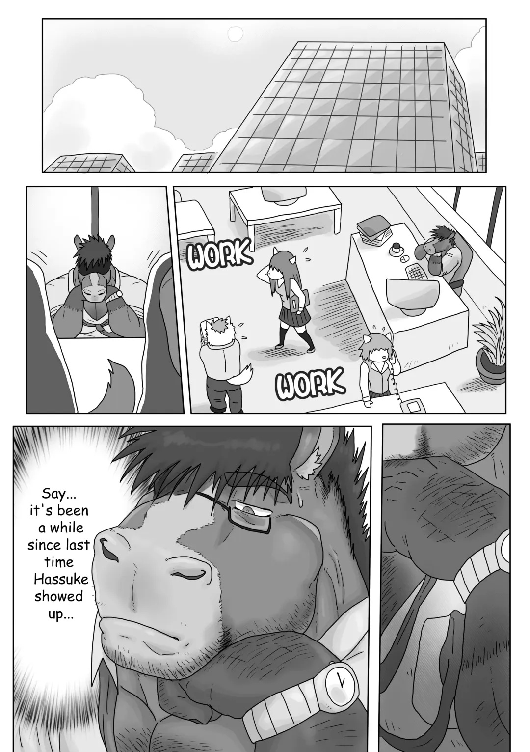 [Renoky] The secret between me and my horse boss 2 Fhentai - Page 2