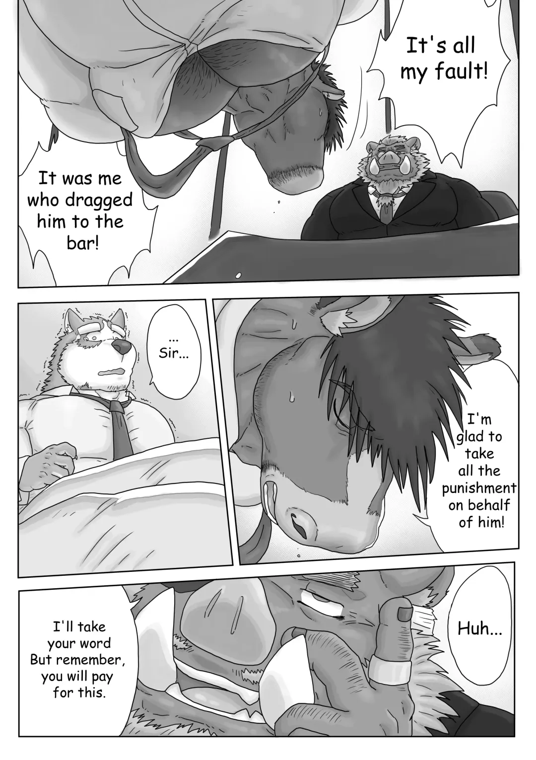 [Renoky] The secret between me and my horse boss 2 Fhentai - Page 9