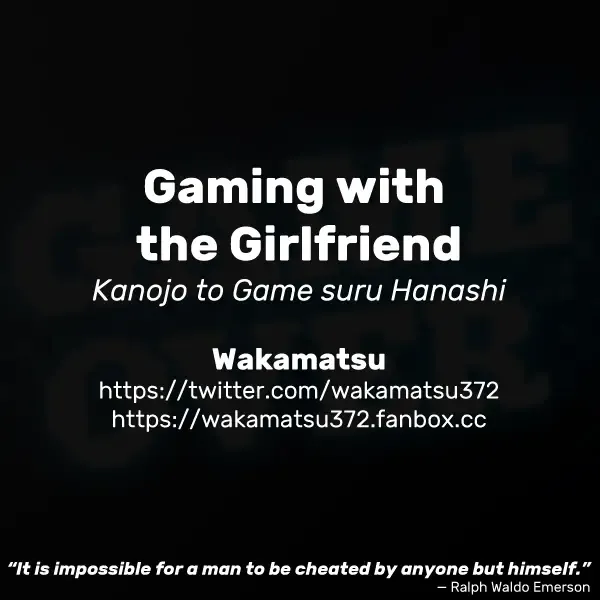 [Wakamatsu] Kanojo to Game suru Hanashi | Gaming with the Girlfriend Fhentai - Page 7