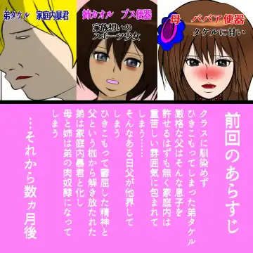 ひきこもりの弟に支配され肉奴●に成り果てた母と姉2 - Fhentai.net