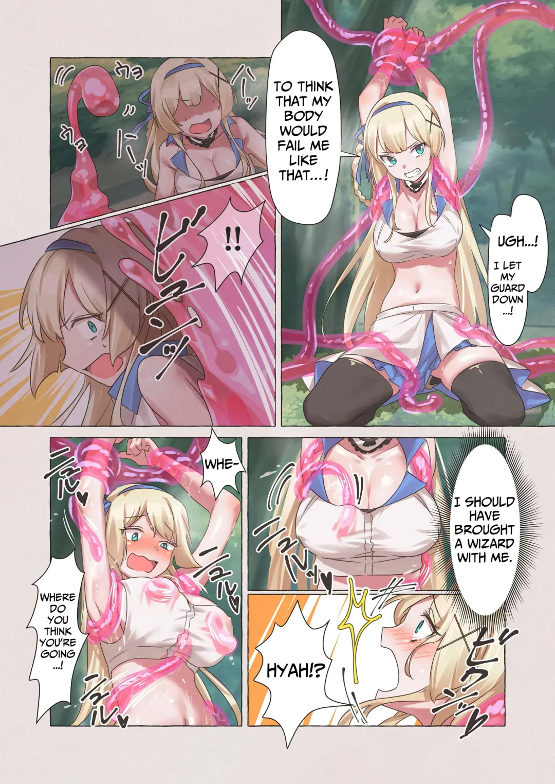 [Ikeda Yasuhiro] Slime Pandemic ~princess knightess succumbs to a slime's energy drain~ Fhentai.net - Page 3