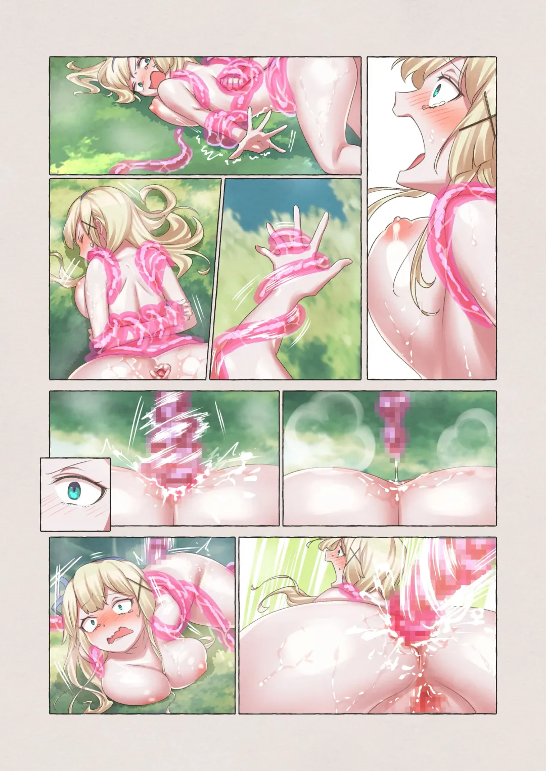 [Ikeda Yasuhiro] Slime Pandemic ~princess knightess succumbs to a slime's energy drain~ Fhentai.net - Page 45