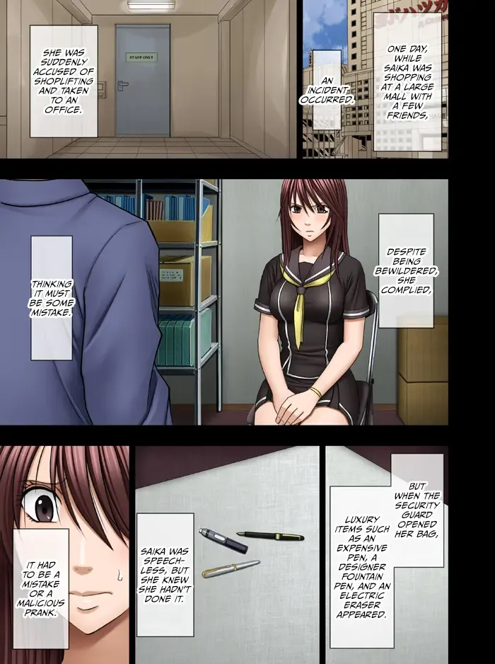 [Crimson] Manbiki Musume ni Seisai wo Fhentai - Page 6