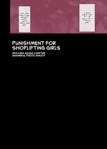 [Crimson] Manbiki Musume ni Seisai wo Fhentai - Page 41