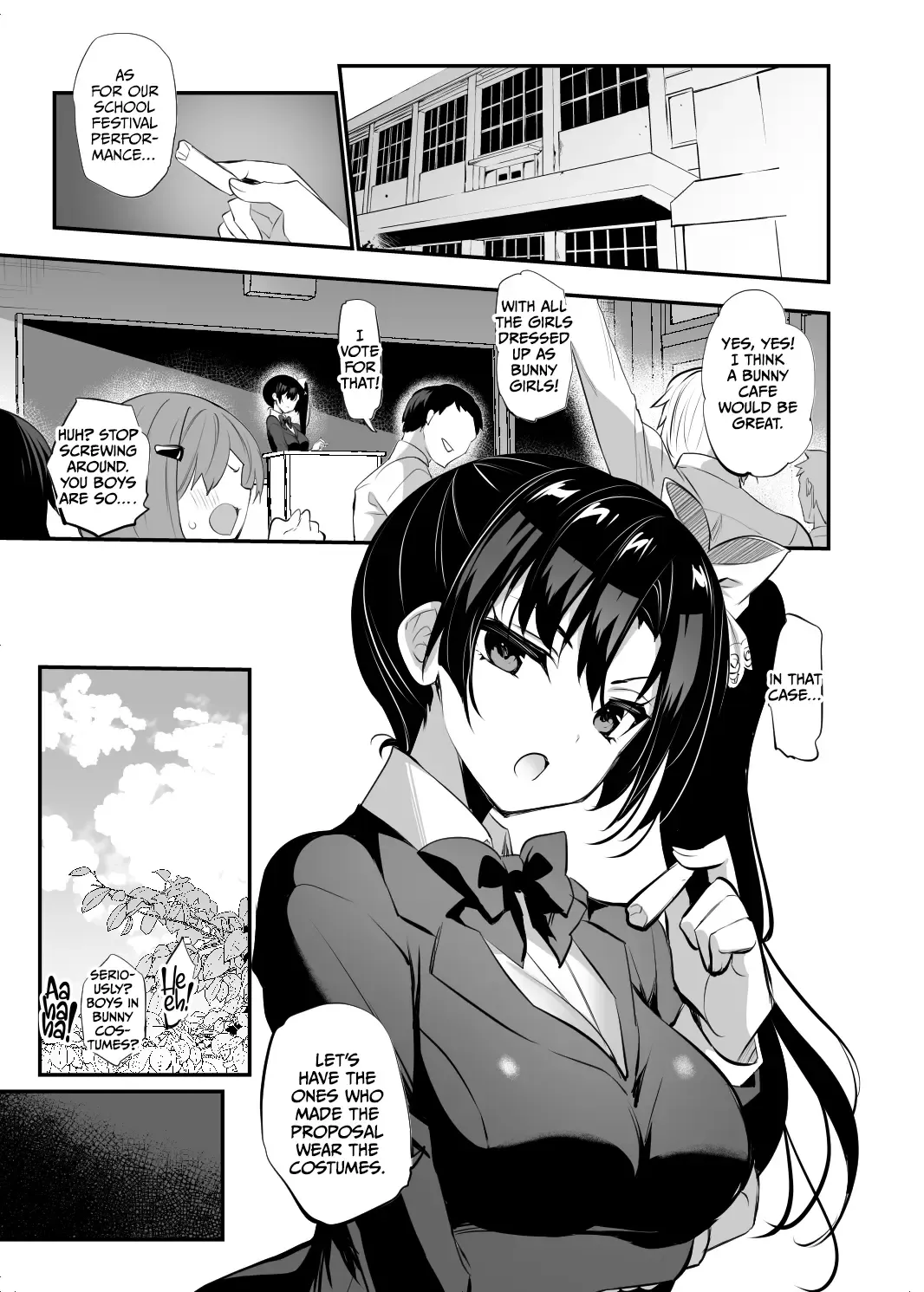 [Sansyoku Amido.] Gakkou de Seishun! 19 Fhentai - Page 3