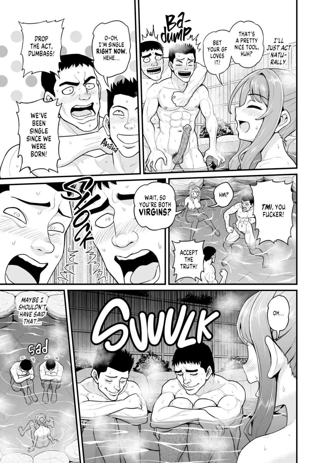 [Gachonjirou] Game Tomodachi no Onnanoko to Onsen Ryokou de Yaru Hanashi NTRver. | Getting it On With Your Gaming Buddy at the Hot Spring NTRVer. (decensored) Fhentai - Page 16