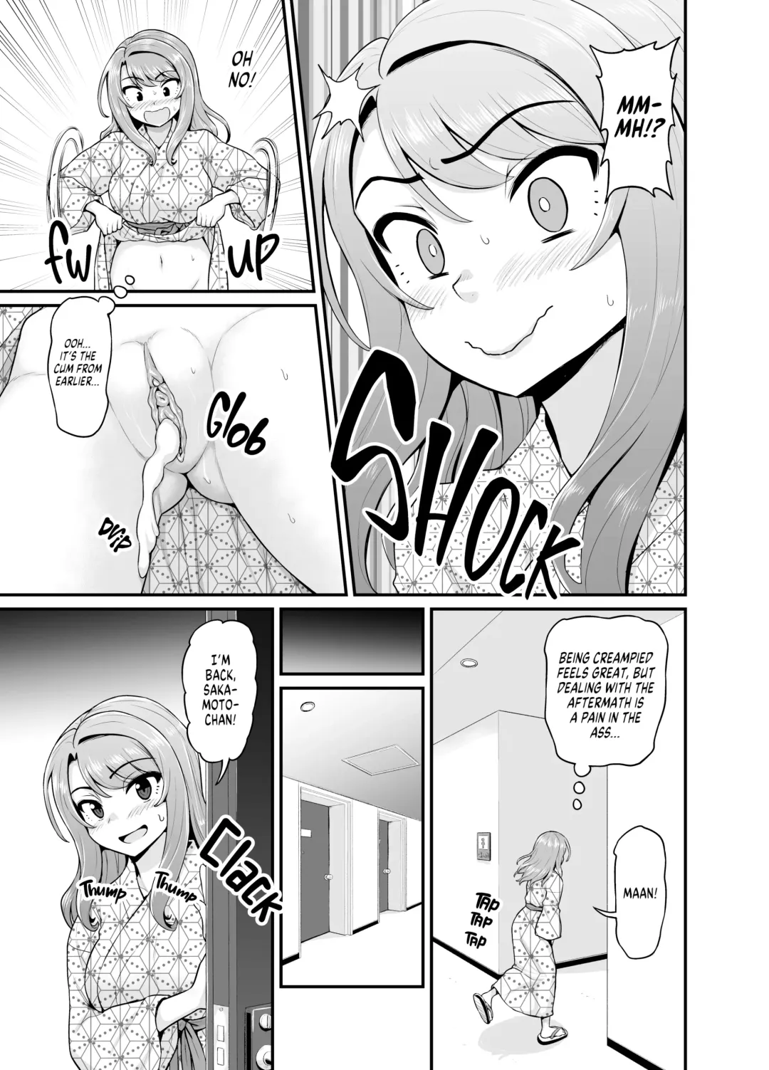 [Gachonjirou] Game Tomodachi no Onnanoko to Onsen Ryokou de Yaru Hanashi NTRver. | Getting it On With Your Gaming Buddy at the Hot Spring NTRVer. (decensored) Fhentai - Page 60