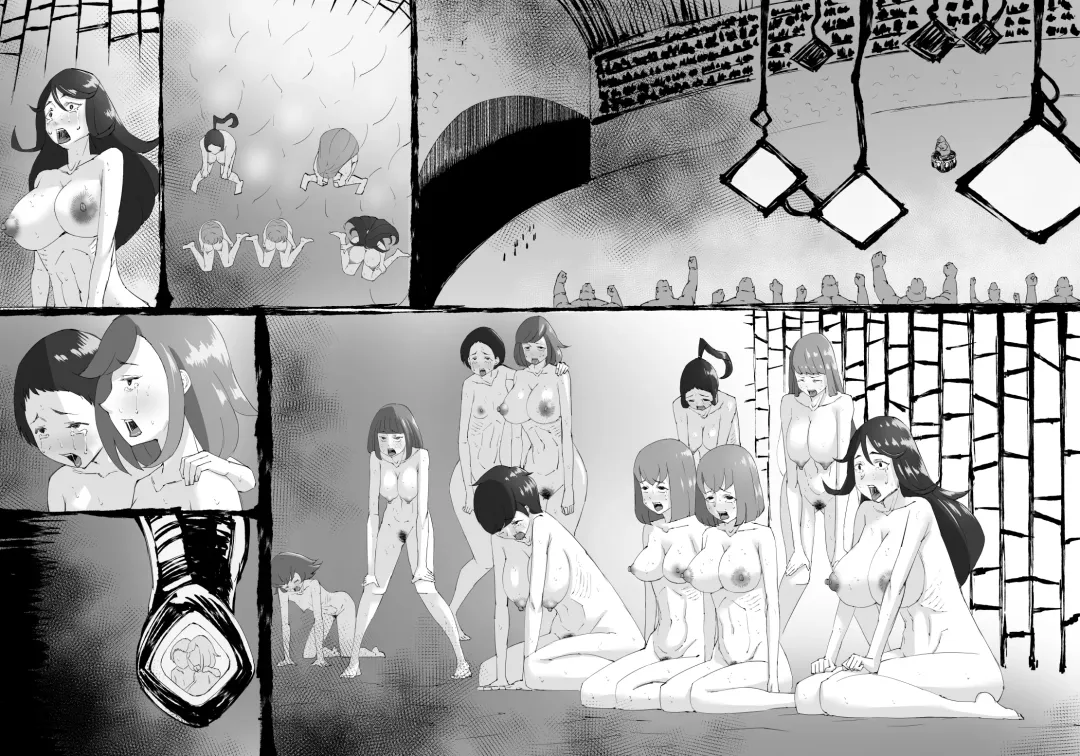 [Enueeru] FUSION WARS ~ TO SAVE THE MANKIND! DIVE INTO THE PREGNANCY HELL ~ chapter 1, section 4. Fhentai - Page 40