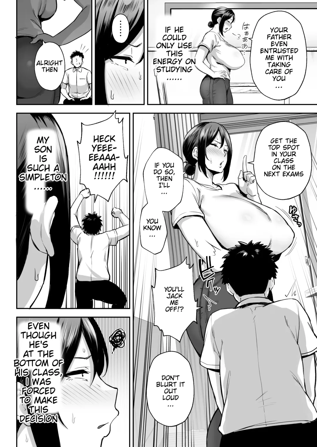 [Gagarin Kichi] The Closest And Most Erotic Woman To Me Is My Big Breasted Mama Miyuki ~I'm A Mother But I'm Having Trouble Masturbating My Stupid Son~ Fhentai - Page 7