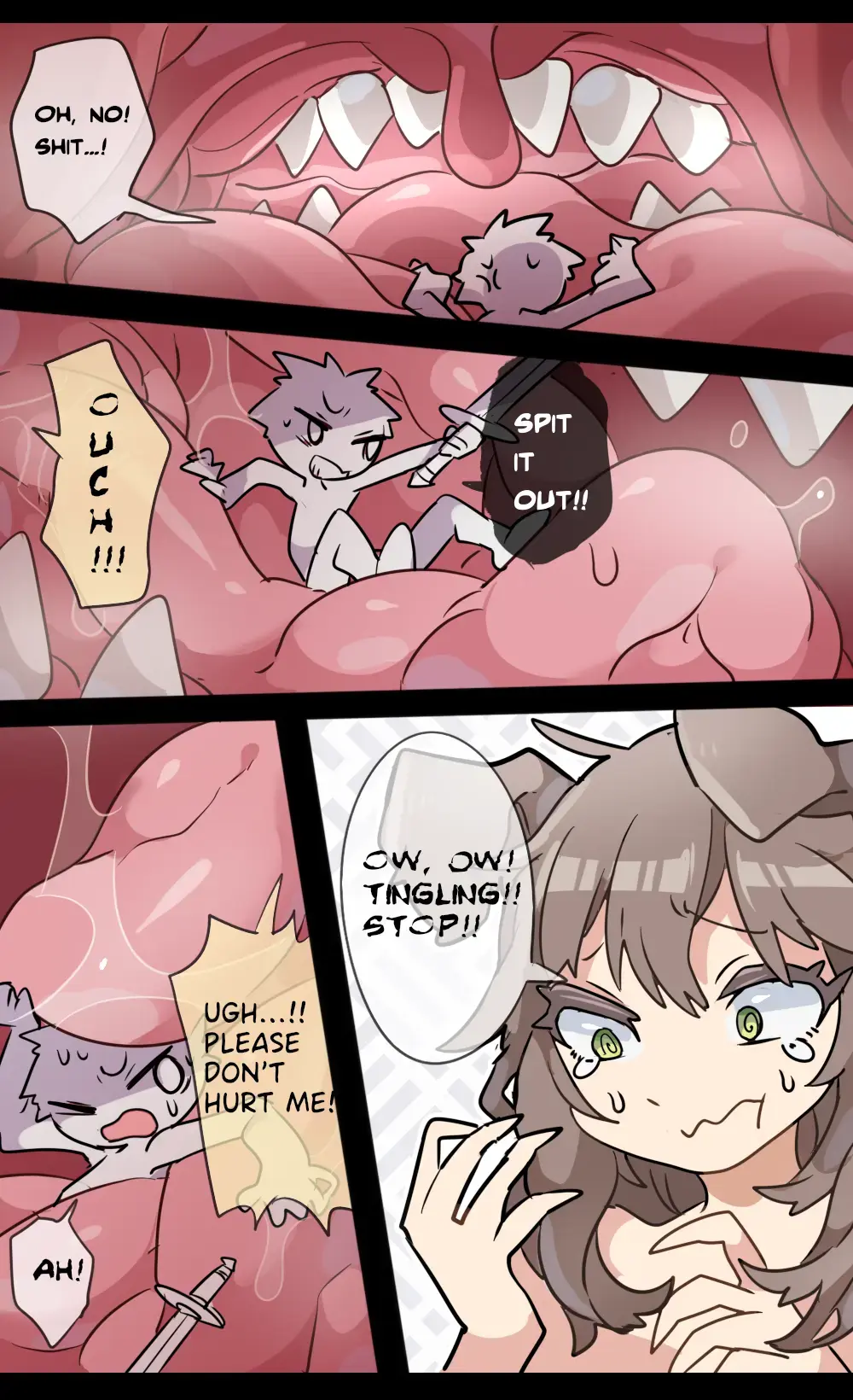 [Ima Att] Giant Dog Girl VORE & GTS Fhentai.net - Page 3