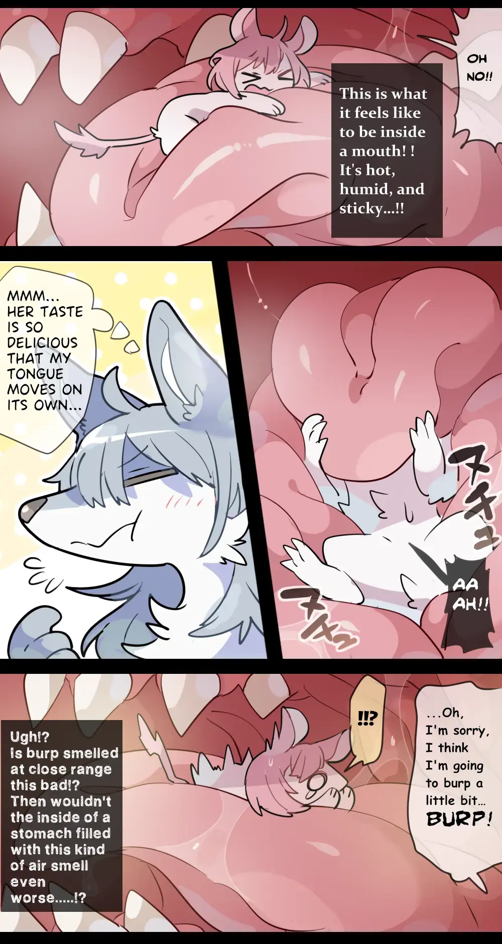 [Ima Att] Giant Wolf Girl VORE & GTS Fhentai.net - Page 3