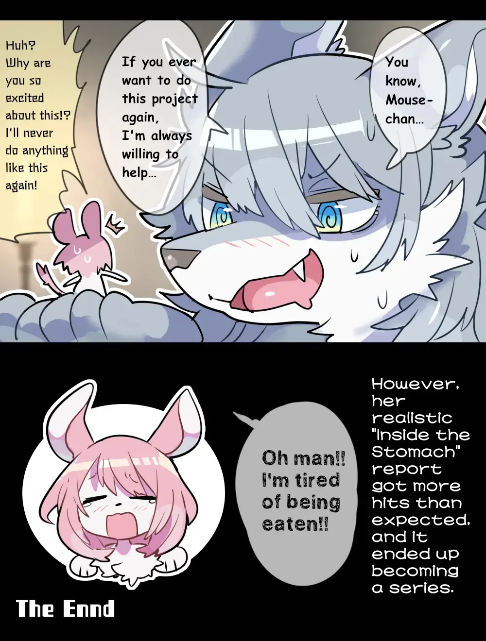 [Ima Att] Giant Wolf Girl VORE & GTS Fhentai.net - Page 8