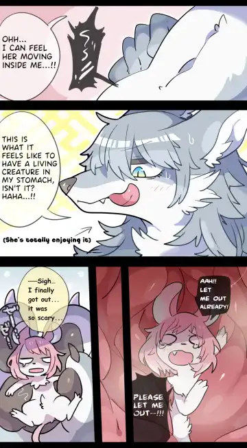 [Ima Att] Giant Wolf Girl VORE & GTS Fhentai - Page 7