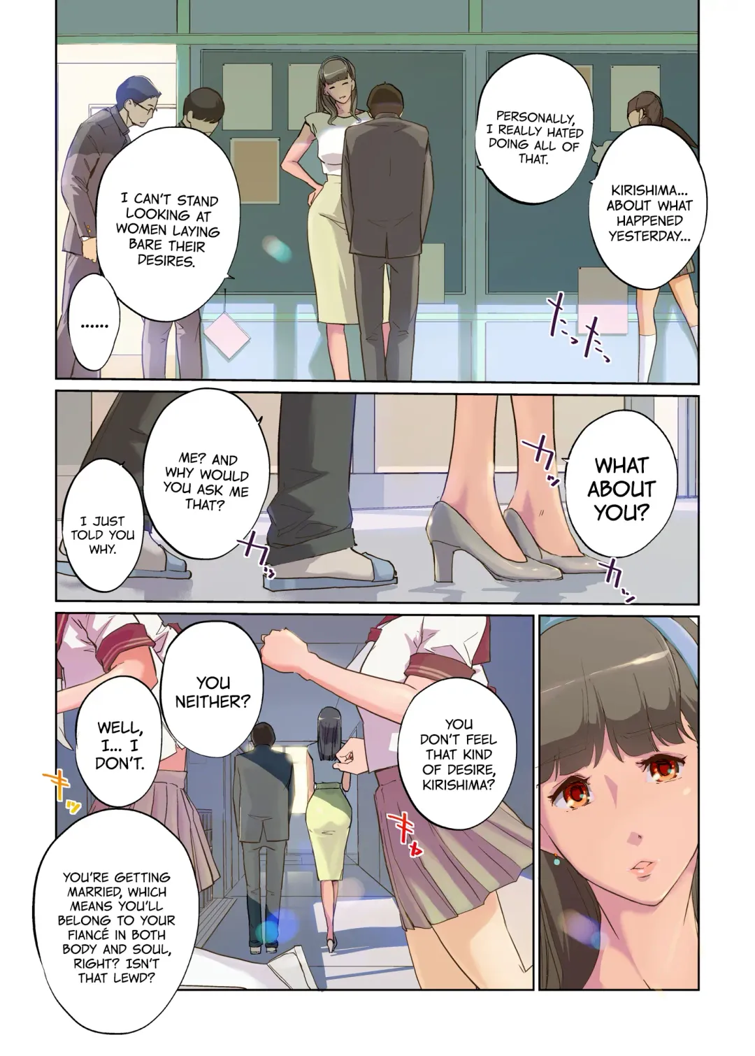 [Clone Ningen] SEX to Kyoushitsu to Danshi Seito to Onna Kyoushi Fhentai - Page 10