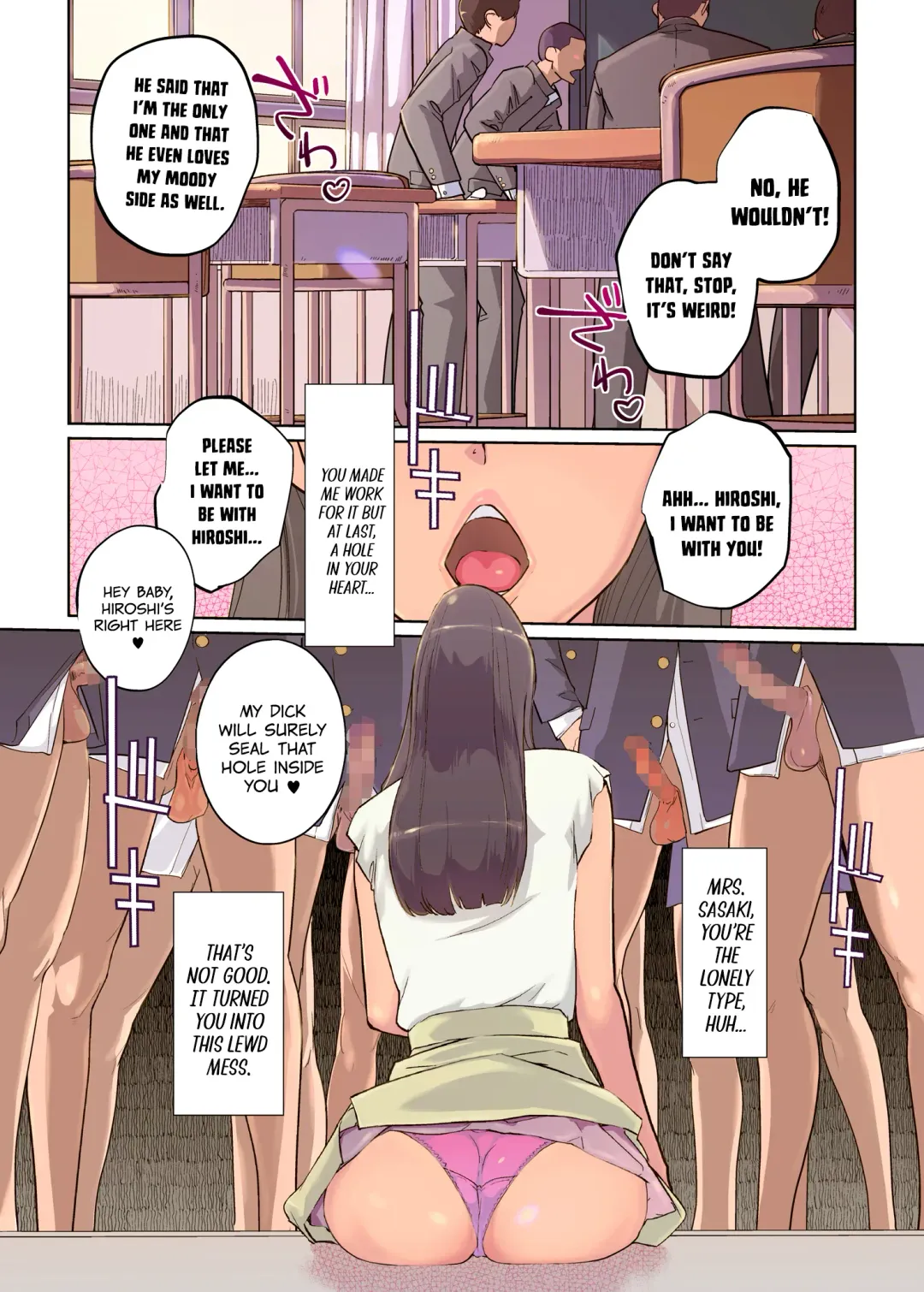 [Clone Ningen] SEX to Kyoushitsu to Danshi Seito to Onna Kyoushi Fhentai - Page 20