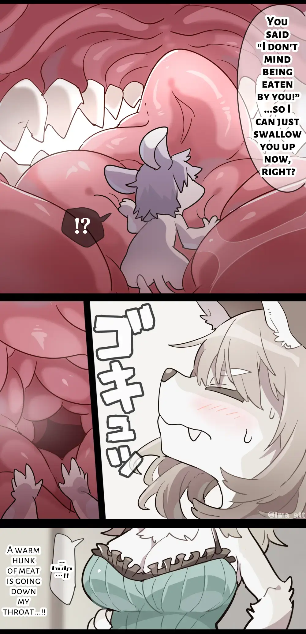 [Ima Att] Furry Woman VORE Fhentai.net - Page 3