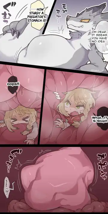 [Ima Att] The Wolf VORE Little Red Riding Hood Fhentai.net - Page 4