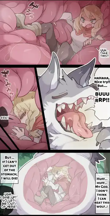 [Ima Att] The Wolf VORE Little Red Riding Hood Fhentai.net - Page 5