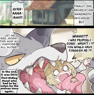 [Ima Att] The Wolf VORE Little Red Riding Hood Fhentai.net - Page 7