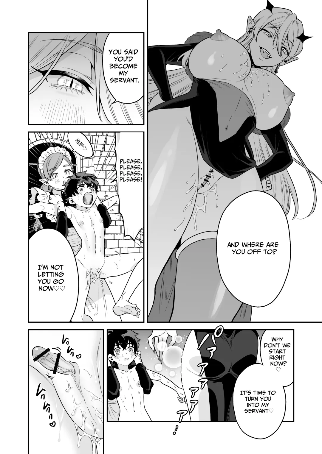 Shounen Hunter, Kyuuketsuki no Ori ni Torawaruru Fhentai.net - Page 36