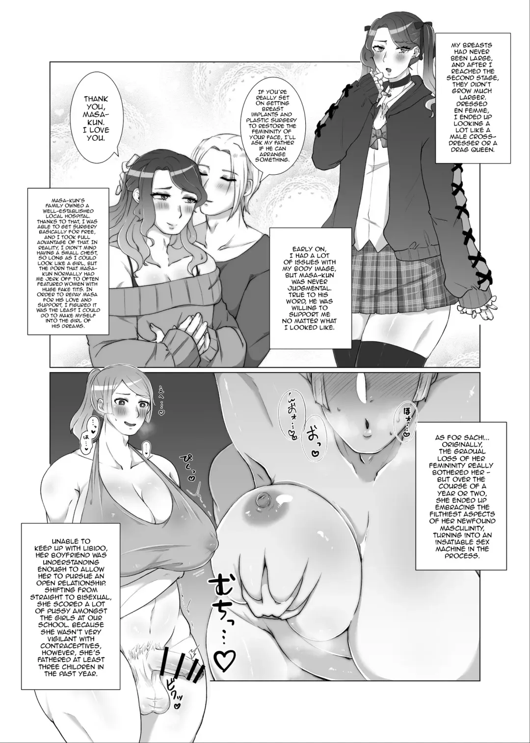 Tales of High School Girls Reaching Happy Ends Despite Undergoing Masculinization Fhentai - Page 6