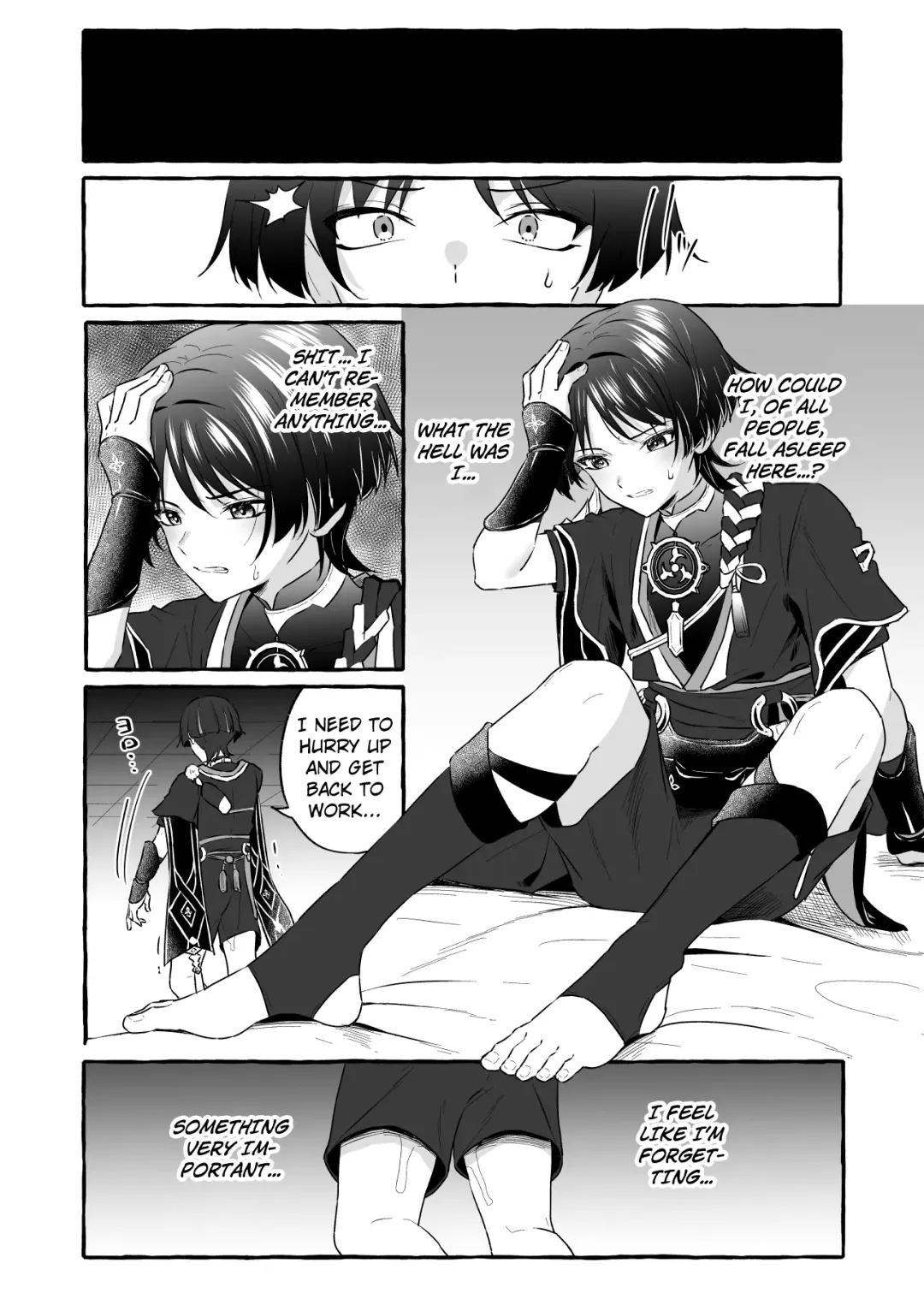 [Kosuke Poke] Sanbing-sama ni Saimin Kakete Icha Love Suru Hanashi Fhentai - Page 35
