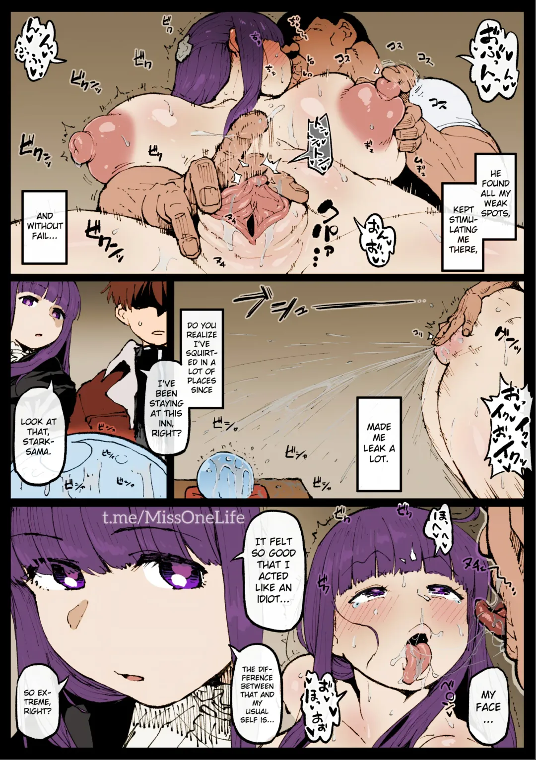 [Ahemaru] Fern-san did her best (decensored) Fhentai - Page 3